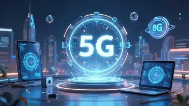 Ilustrasi tren teknologi digital terbaru 2026 dengan AI dan IoT